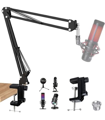 QuadCast Boom Arm, Mic Arm Microphone Arm for HyperX QuadCast